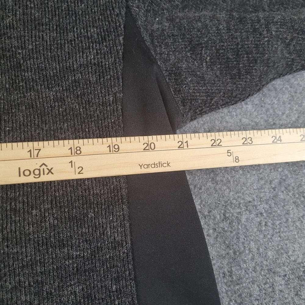 Columbia Omni Heat Jacket‎ Mens M Gray Softshell Thermal Lined Wool Blend Coat